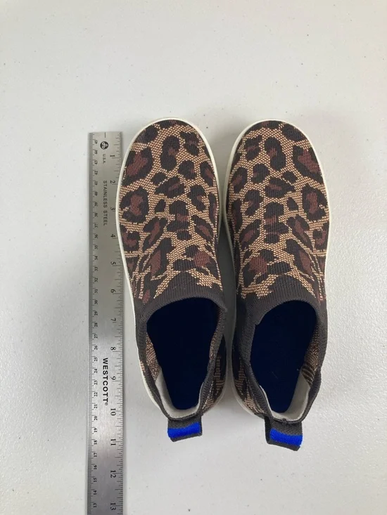 Rothy's Chelsea Wildcat Leopard Print Ankle Boots Sneaker Size 7 - Picture 12 of 12